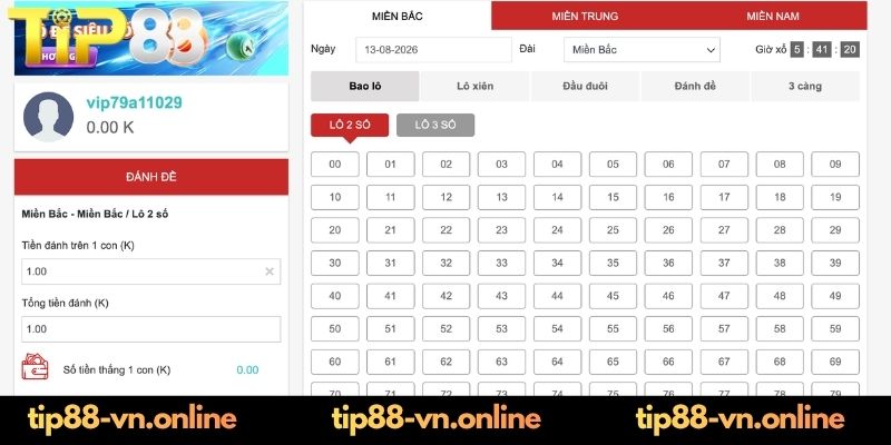 Bí kíp chinh phục lô đề TIP88 rinh thưởng hậu hĩnh
