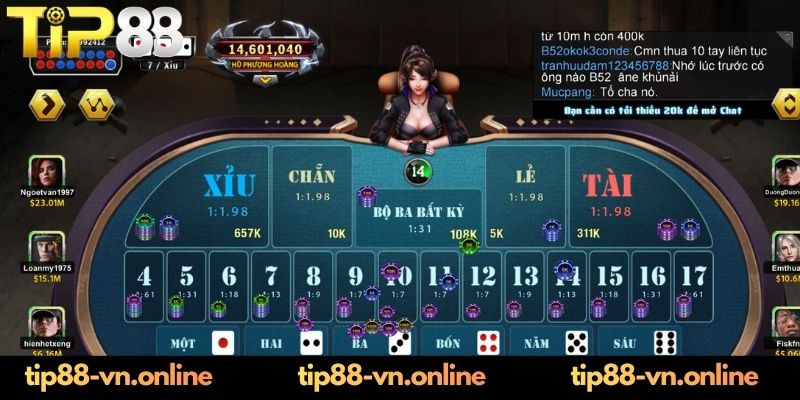 Chiến thuật chơi chinh phục chuyên mục triệu đô nhà TIP88