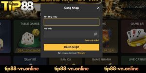 Hướng dẫn quy trình đăng nhập TIP88 đơn giản